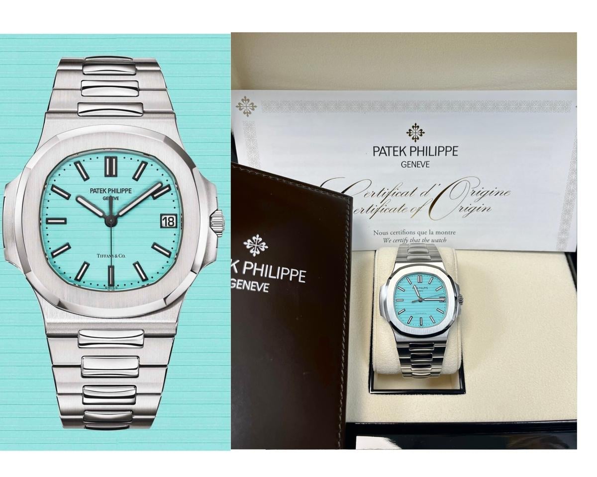 Patek Philippe Nautilus 5711/1A-018 Tiffany & Co. Blue Dial