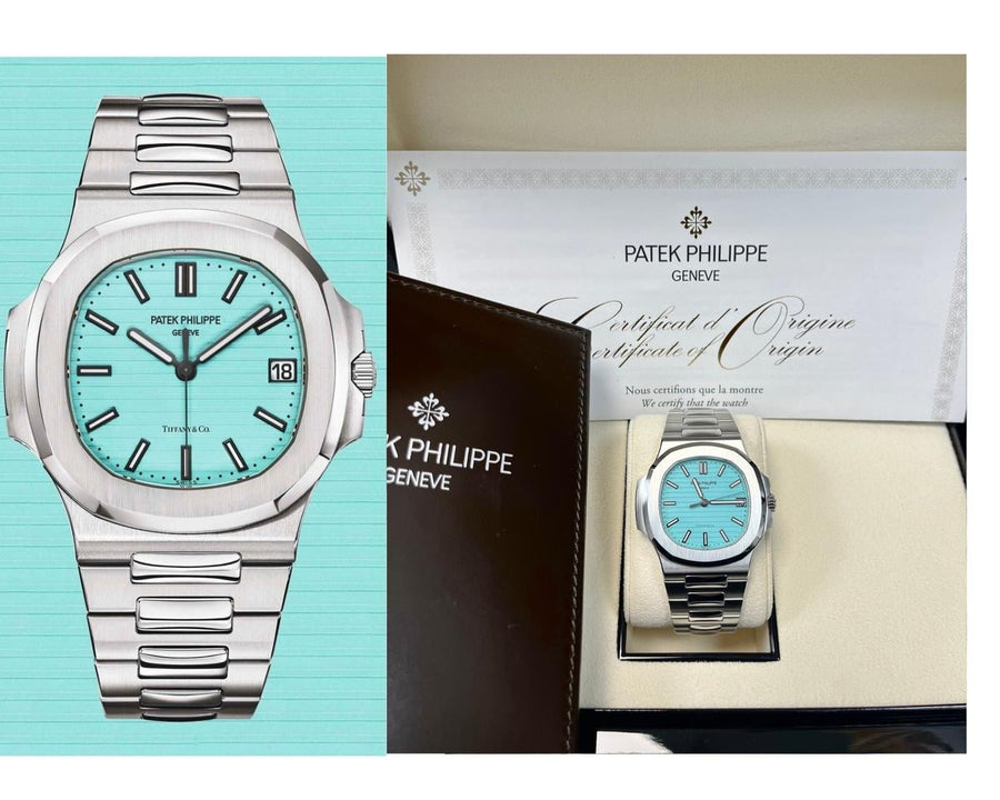 Patek Philippe Nautilus 5711/1A-018 Tiffany & Co. Blue Dial