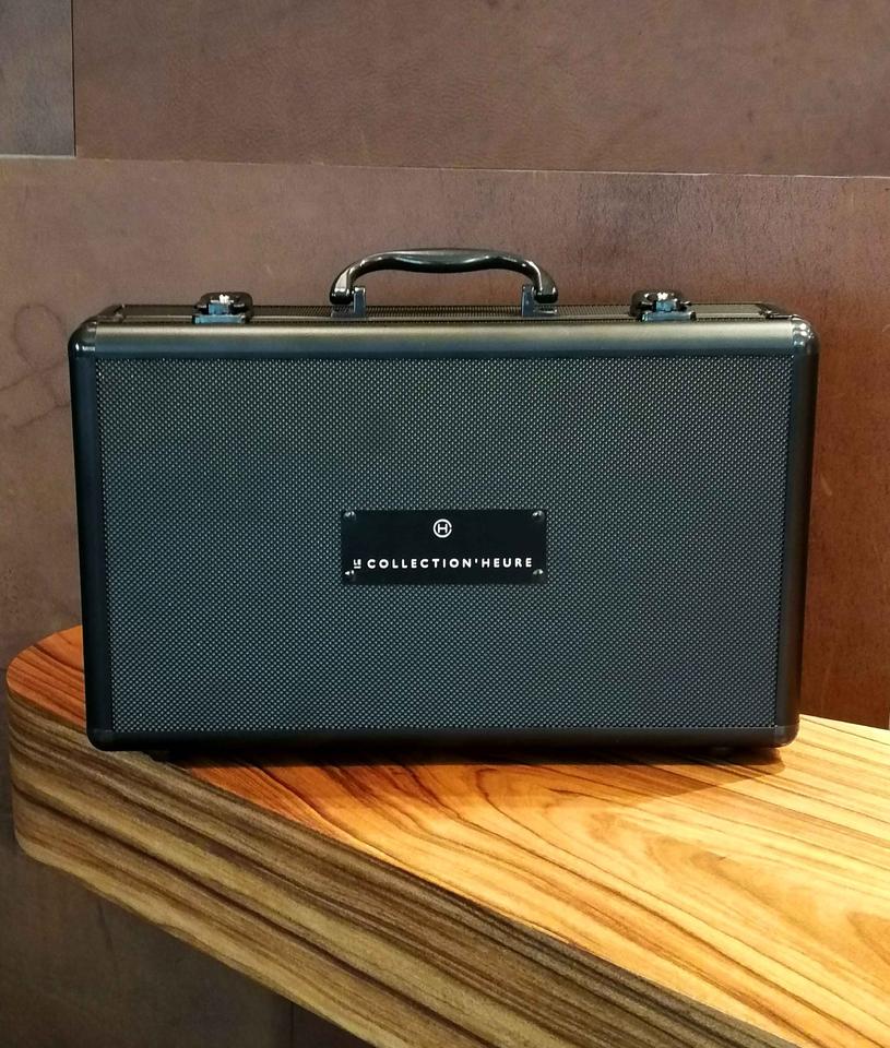 Aluminium Watch Travel Case - 12 Watch Capacity