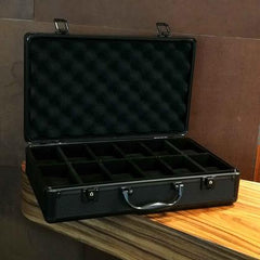 Aluminium Watch Travel Case - 12 Watch Capacity