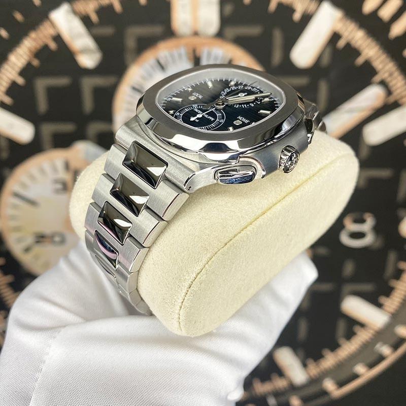 Patek Philippe Nautilus Travel Time Chronograph 5990/1A-011 Blue Dial