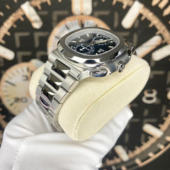 Patek Philippe Nautilus Travel Time Chronograph 5990/1A-011 Blue Dial
