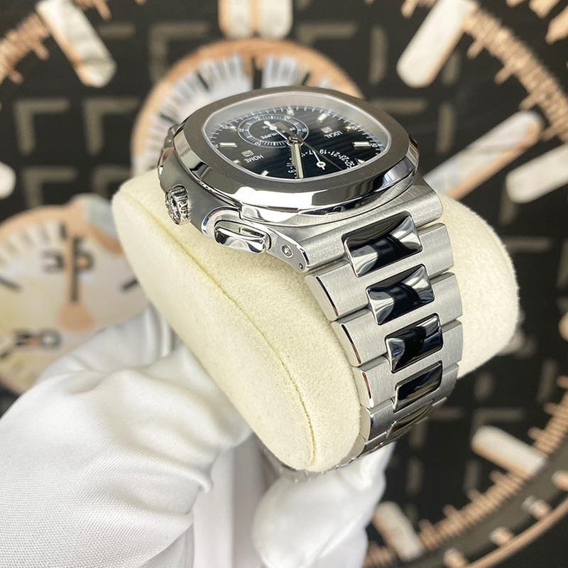 Patek Philippe Nautilus Travel Time Chronograph 5990/1A-011 Blue Dial