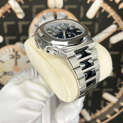 Patek Philippe Nautilus Travel Time Chronograph 5990/1A-011 Blue Dial