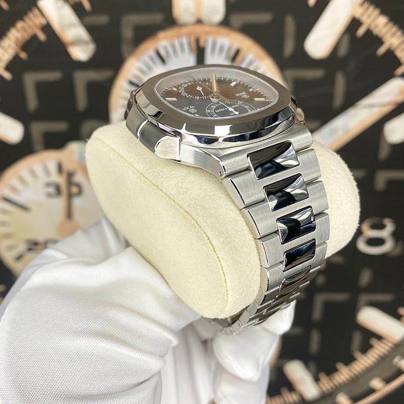 Patek Philippe Nautilus Travel Time Chronograph 5990/1A-011 Blue Dial