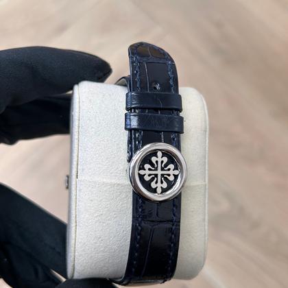 Patek Philippe Chronograph 5170P Platinum Blue Diamond Baguette Dial