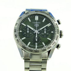 TAG Heuer Carrera Heuer-02T Chronograph Calibre 02 Green Dial