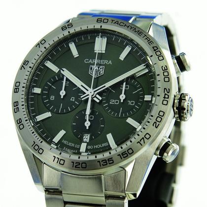 TAG Heuer Carrera Heuer-02T Chronograph Calibre 02 Green Dial