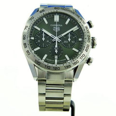 TAG Heuer Carrera Heuer-02T Chronograph Calibre 02 Green Dial