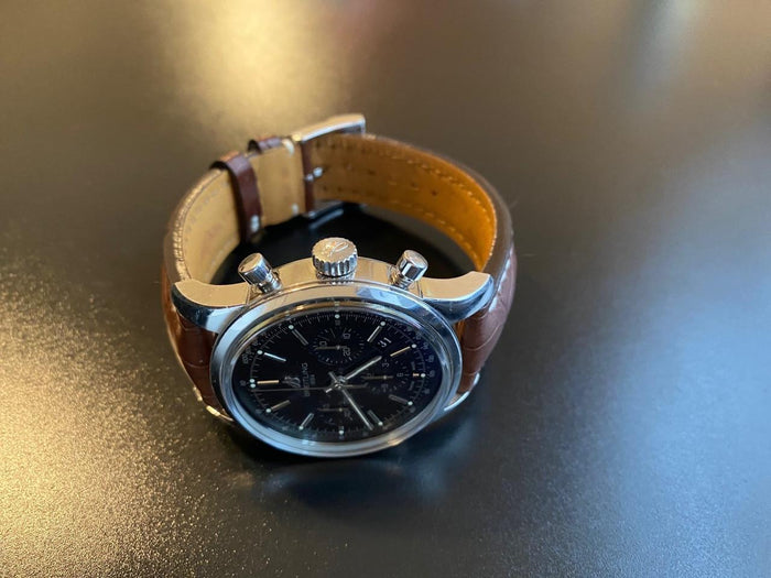 Breitling Transocean Chronograph AB015212 43mm Black Dial