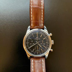 Breitling Transocean Chronograph AB015212 43mm Black Dial