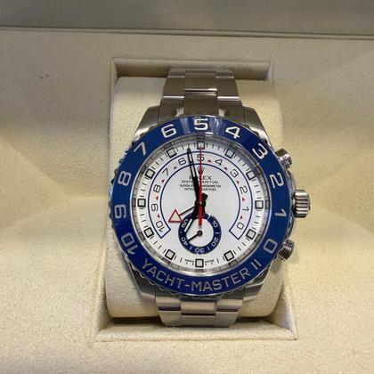 Rolex Yacht-Master II 116680 Steel Blue Hands 44mm