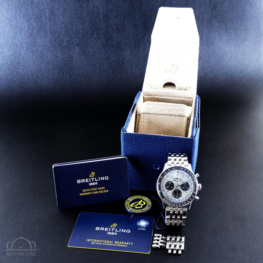 Breitling Navitimer B01 Chronograph 43 Ice Blue AB0138