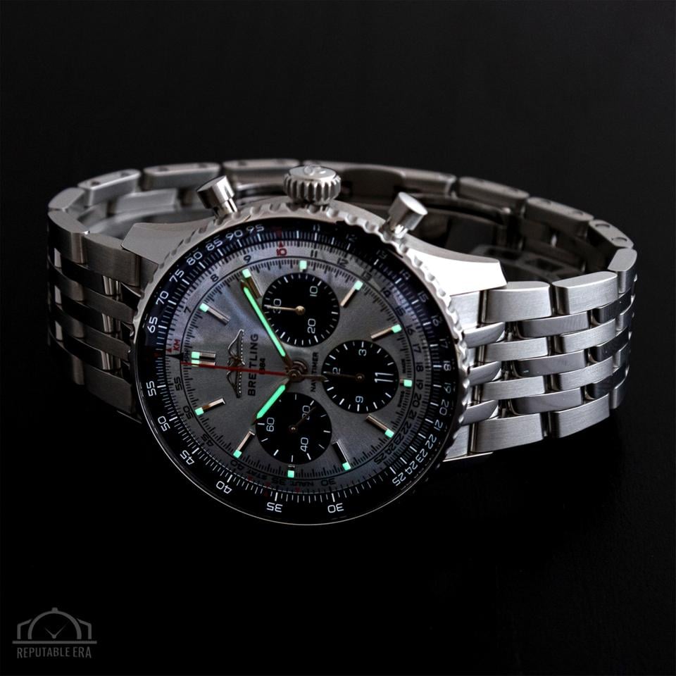Breitling Navitimer B01 Chronograph 43 Ice Blue AB0138