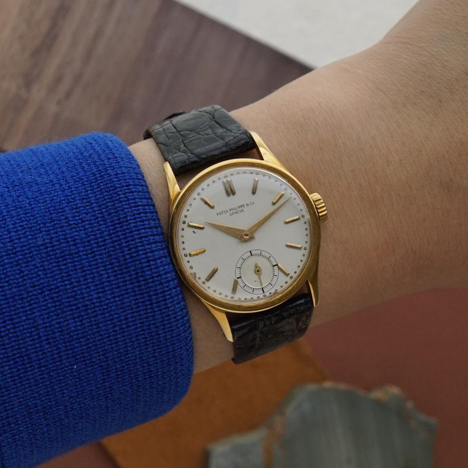 Patek Philippe Calatrava Vintage 18K Yellow Gold 1940s