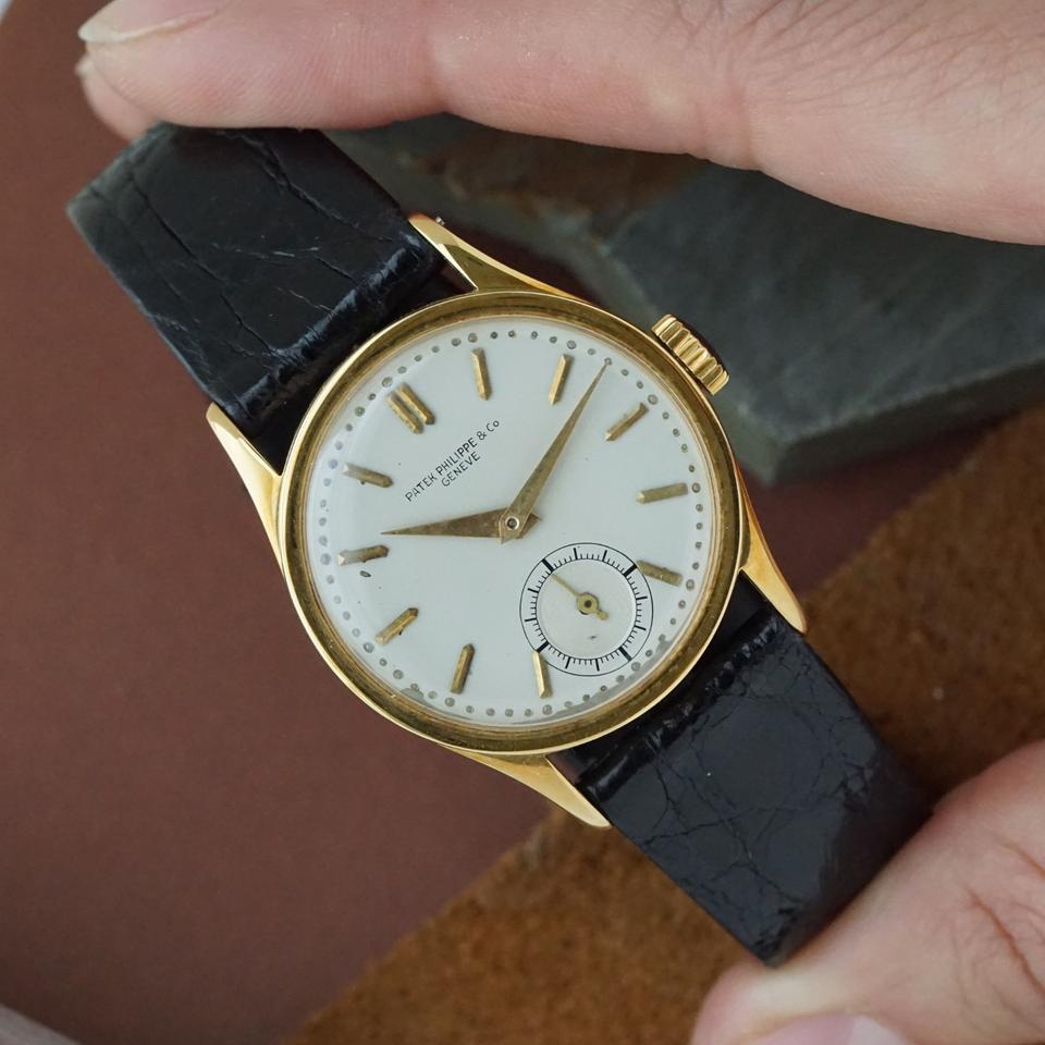 Patek Philippe Calatrava Vintage 18K Yellow Gold 1940s