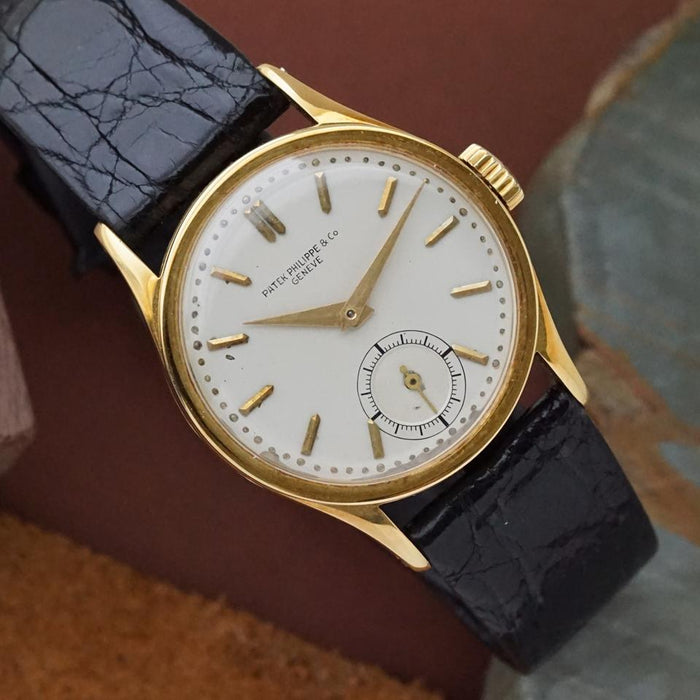 Patek Philippe Calatrava Vintage 18K Yellow Gold 1940s