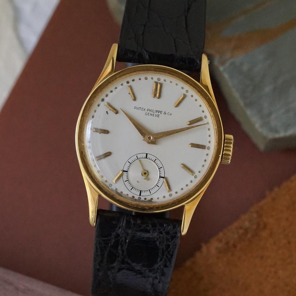 Patek Philippe Calatrava Vintage 18K Yellow Gold 1940s