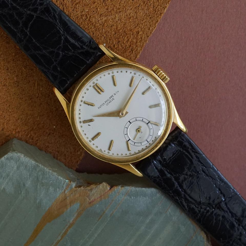 Patek Philippe Calatrava Vintage 18K Yellow Gold 1940s