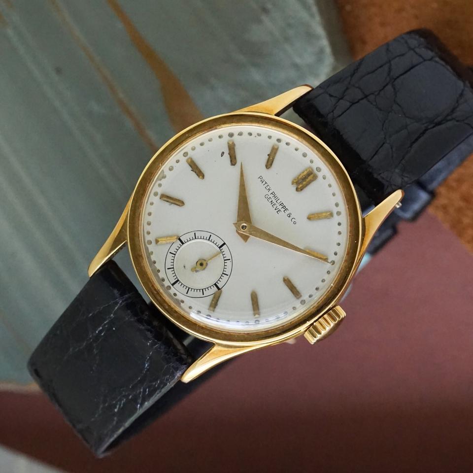 Patek Philippe Calatrava Vintage 18K Yellow Gold 1940s