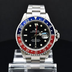 Rolex GMT-Master II 16710 Pepsi Bezel Black Dial