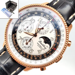 Breitling Navitimer Montbrillant Olympus H19350 Rose Gold 42mm