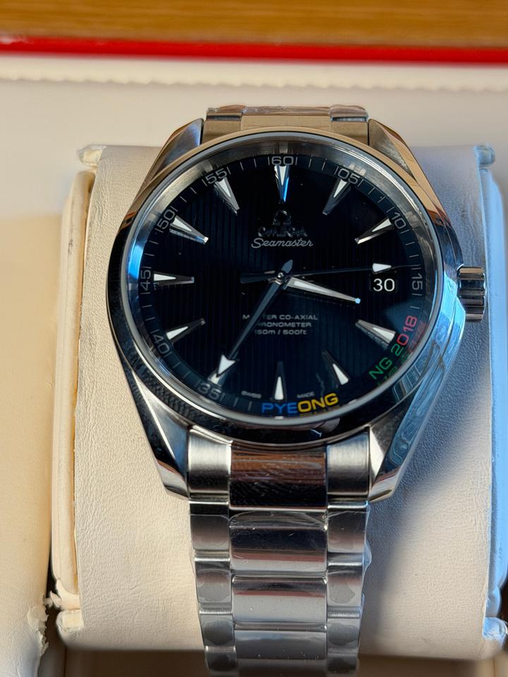 Omega Seamaster Aqua Terra PyeongChang 2018 Limited Edition 522.32.40.20.04.001