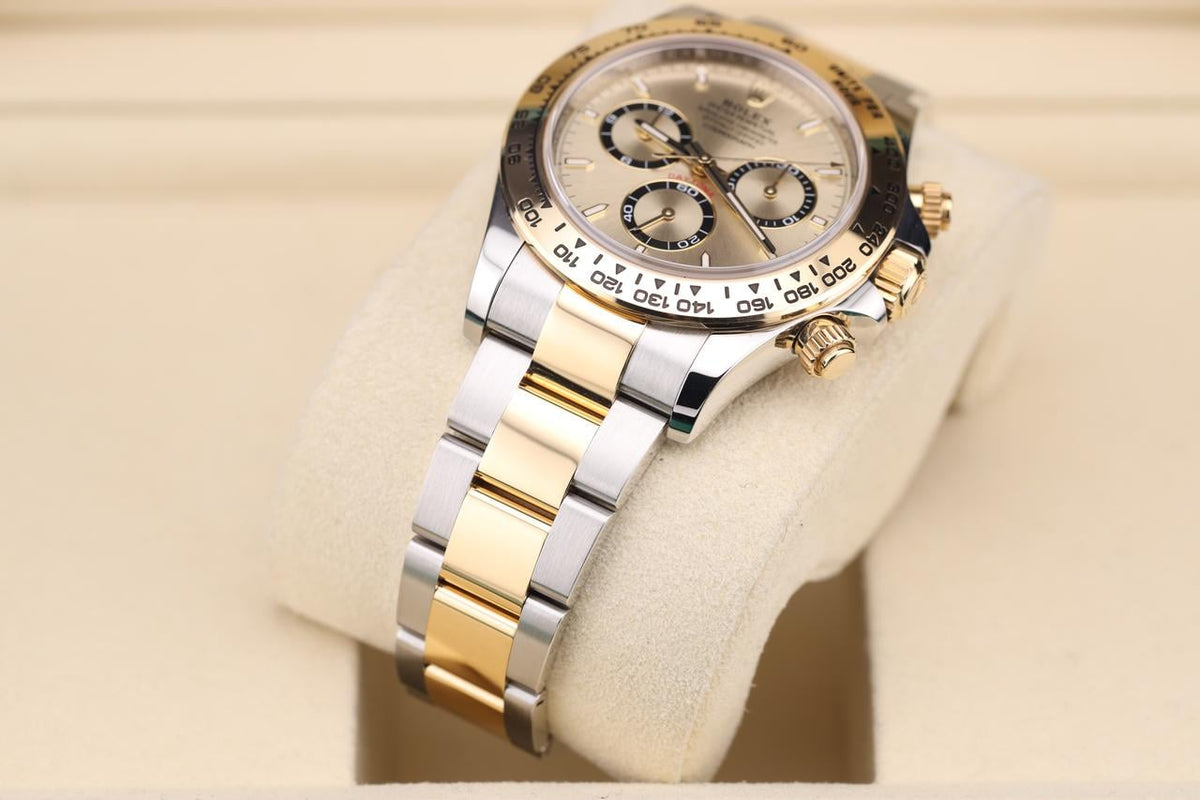 Rolex Daytona 126503 Champagne Dial Two Tone Yellow Gold Oyster