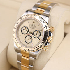 Rolex Daytona 126503 Champagne Dial Two Tone Yellow Gold Oyster