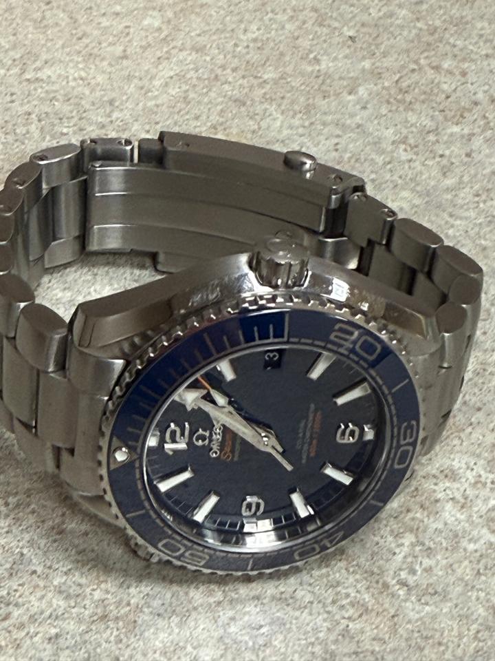 Omega Seamaster Planet Ocean 39.5mm Blue Dial 2020