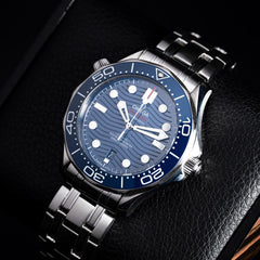 Omega Seamaster Diver 300 M Co-Axial Master Chronometer 42mm Blue Dial 210.30.42.20.03.001