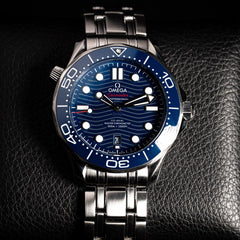 Omega Seamaster Diver 300 M Co-Axial Master Chronometer 42mm Blue Dial 210.30.42.20.03.001