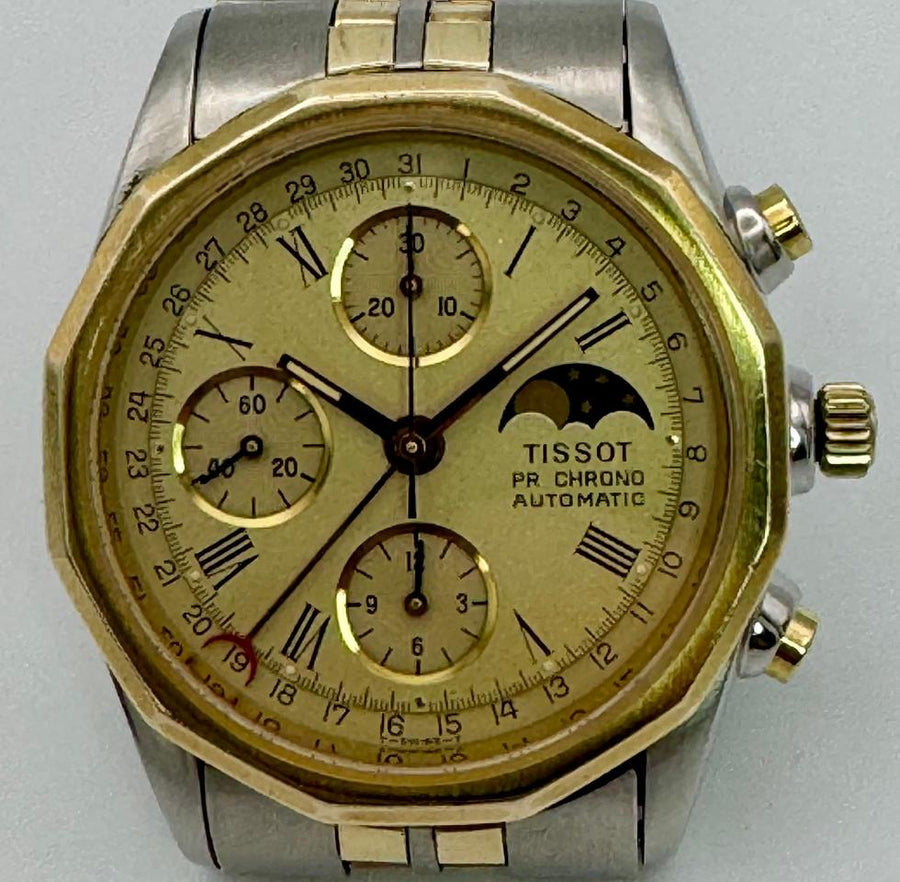 Tissot PR 100 Vintage Moonphase Chronograph C451-A
