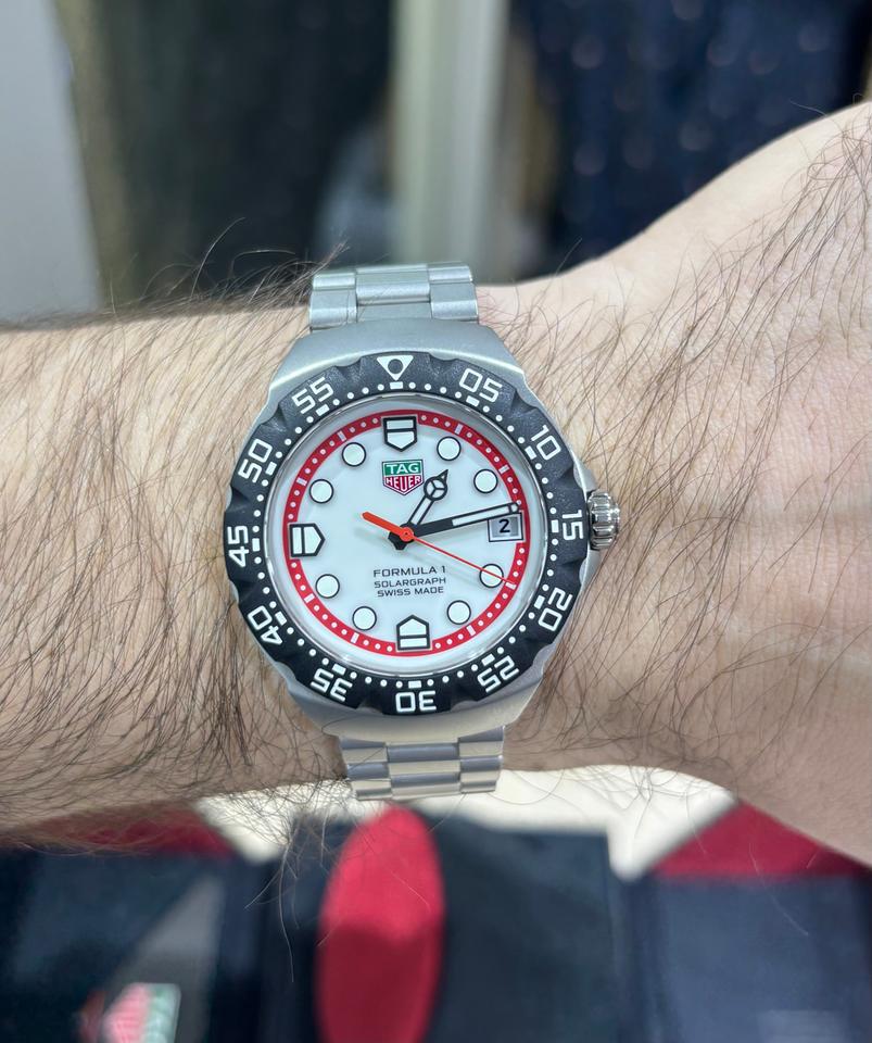 TAG Heuer Formula 1 Solargraph Solar Quartz 38mm Steel