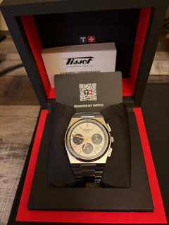 Tissot PRX Automatic Chronograph 42mm White Dial