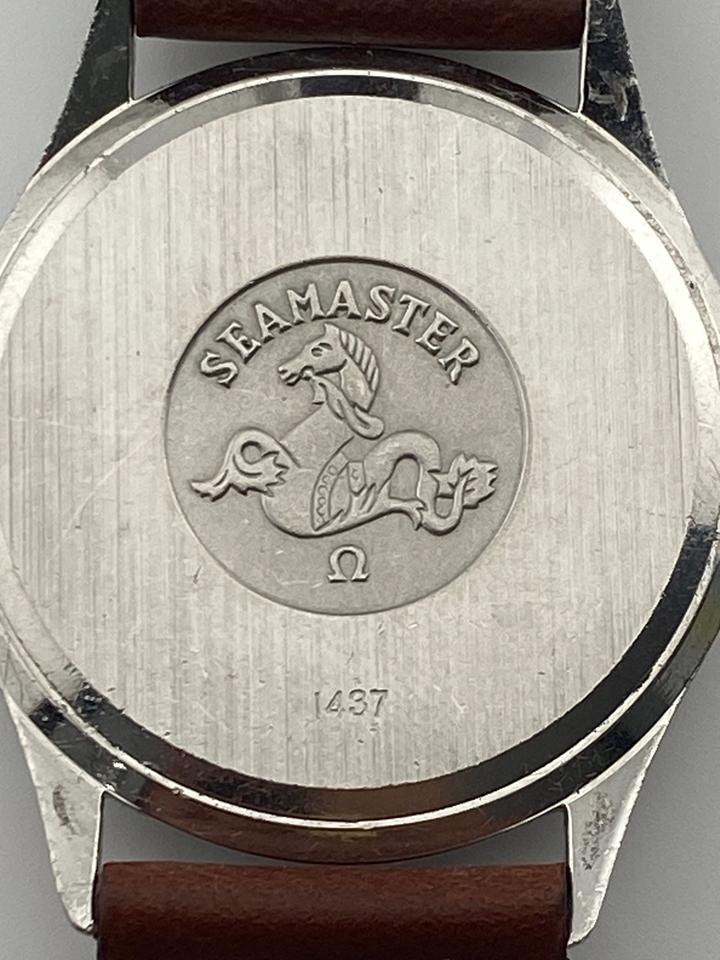 Omega Seamaster Rare Vintage Quartz Bilingual Date Reference 1437