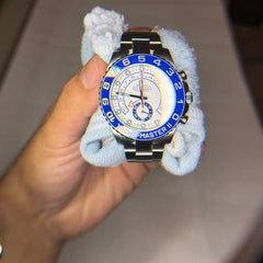 Rolex Yacht-Master II 116680 Steel Blue Hands 44mm