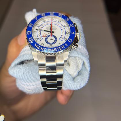 Rolex Yacht-Master II 116680 Steel Blue Hands 44mm