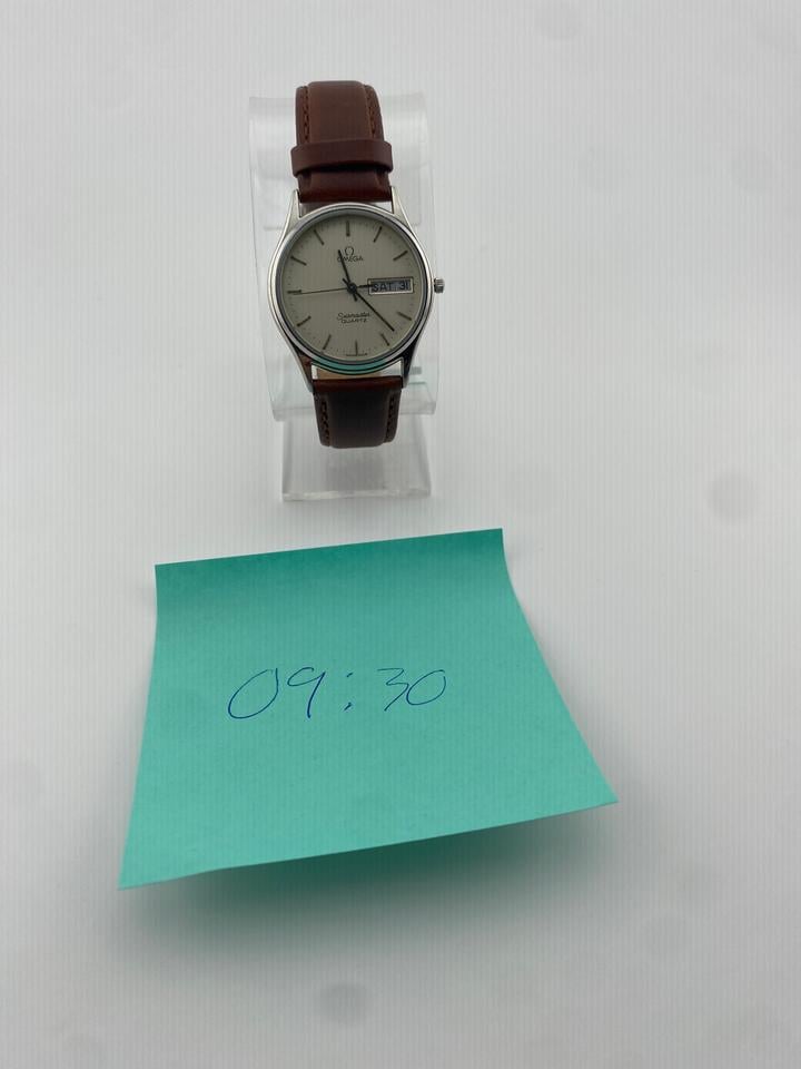 Omega Seamaster Rare Vintage Quartz Bilingual Date Reference 1437