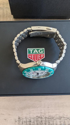 TAG Heuer Formula 1 Solargraph Green Bezel