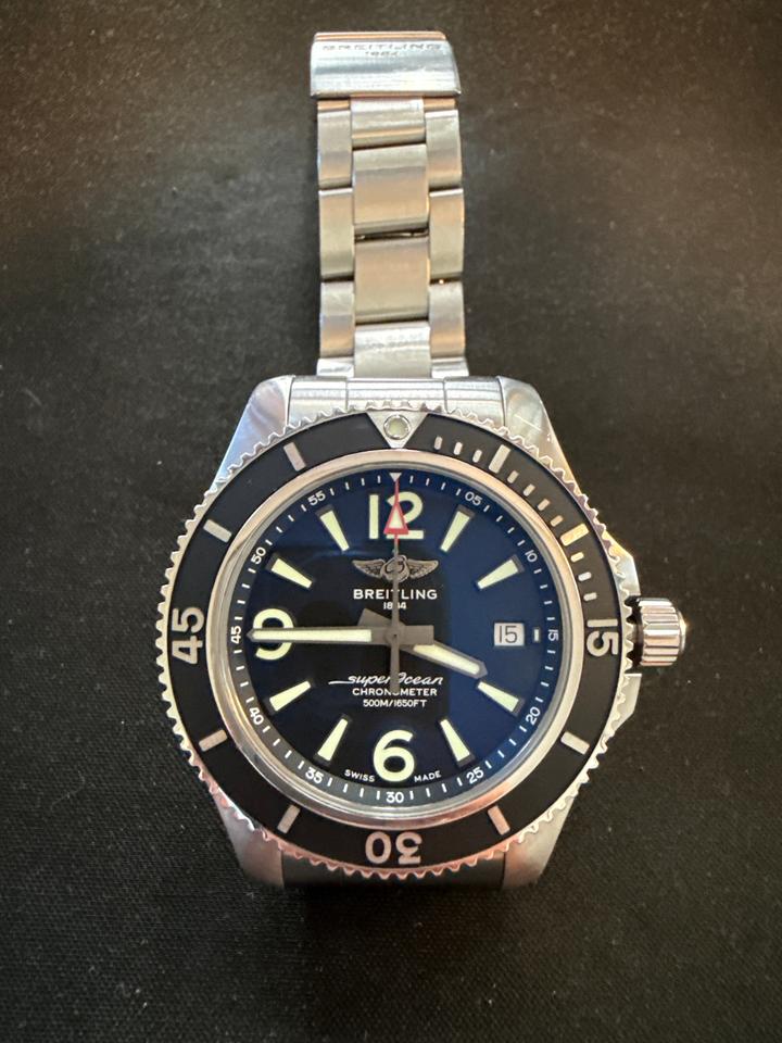 Breitling Superocean 42 A17366021B1A1 Black Full Set