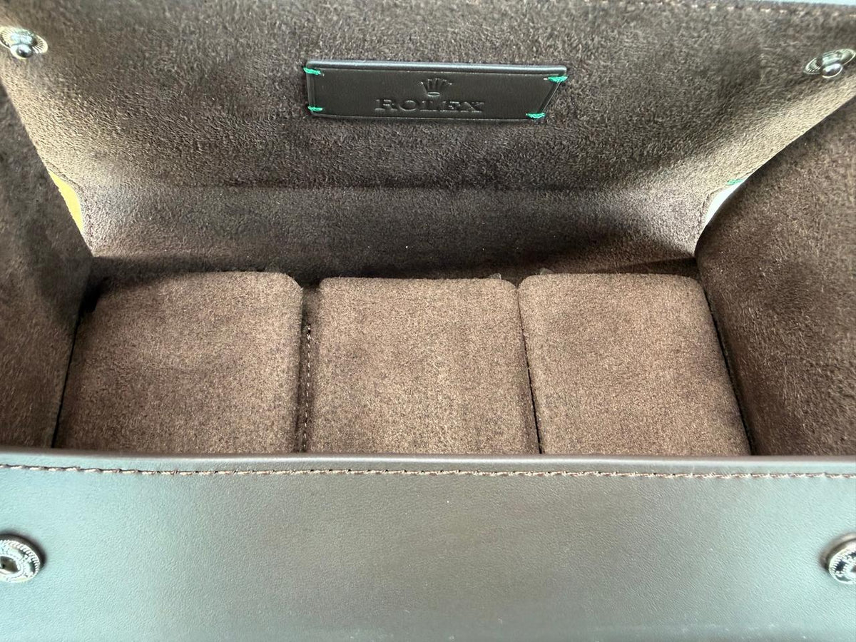 Three-Watch Travel Pouch Box