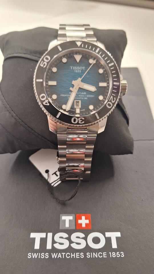 Tissot Seastar 2000 Professional Powermatic 80 46mm Blue
