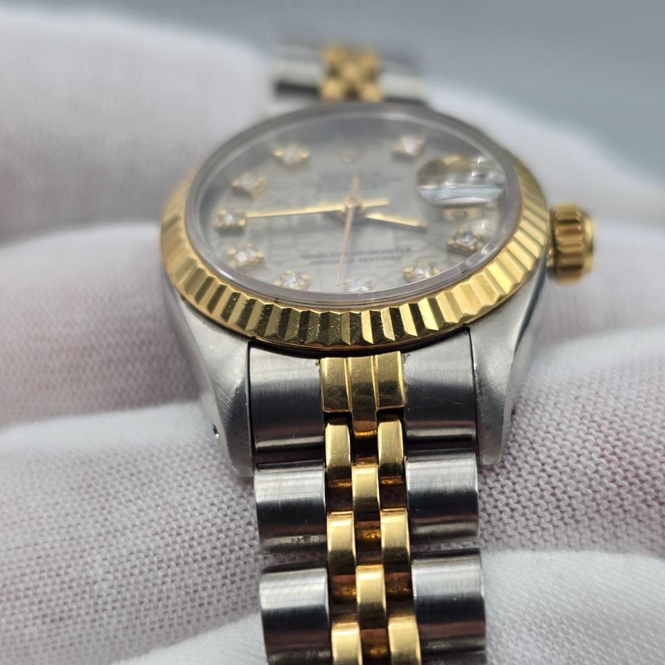 Rolex Lady-Datejust 69173 Grey Computer Diamond 26mm