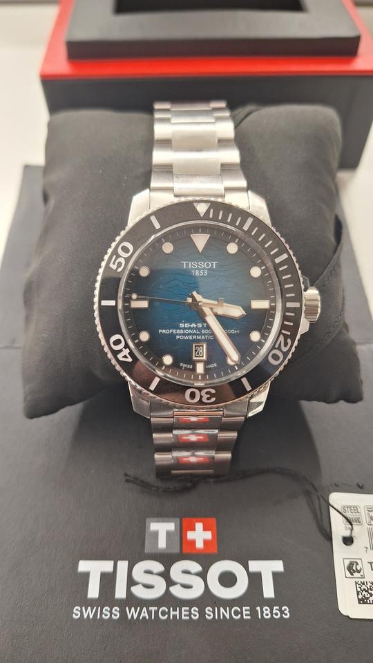 Tissot Seastar 2000 Professional Powermatic 80 46mm Blue