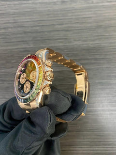 Rolex 116595RBOW Daytona Rainbow Rose Gold
