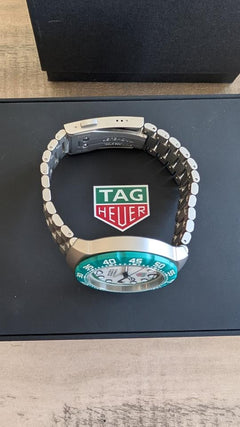 TAG Heuer Formula 1 Solargraph Green Bezel