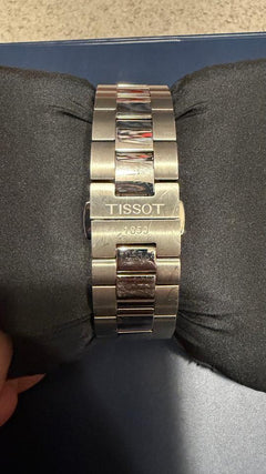 Tissot Gentleman 40mm Blue Dial Titanium Quartz