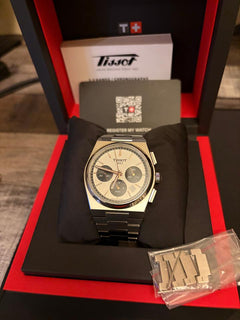 Tissot PRX Automatic Chronograph 42mm White Dial