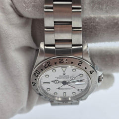 Rolex Explorer II Polar White Dial 16570 40mm